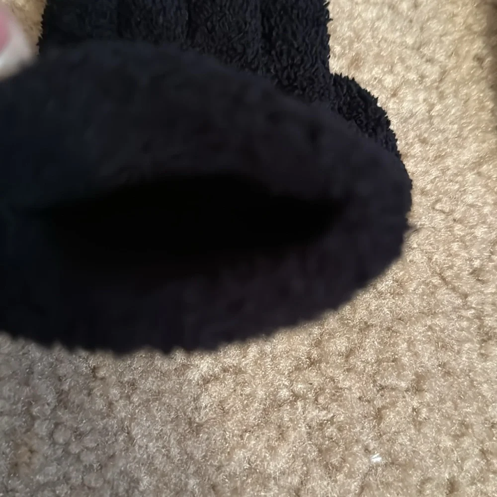 GIRLS - Black Mittens